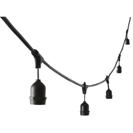 Guirnalda Soquete Empalmable Ip65 E27 Longitud 10 Metros