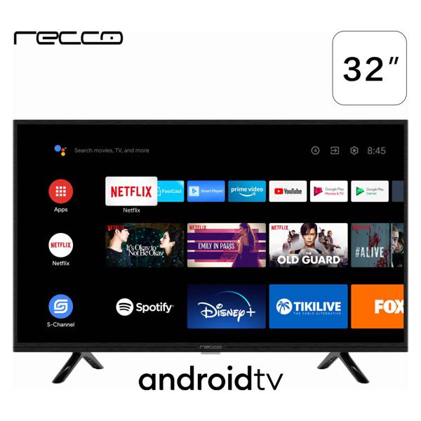 Televisor Recco 32 Pulgadas Smart Tv Wifi Hd Tdt