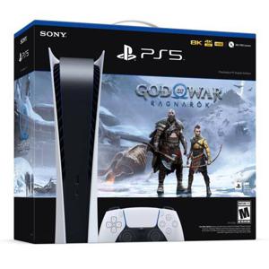 Consola Sony PlayStation 5 Digital - Bundle Juego God Of War Ragnarok