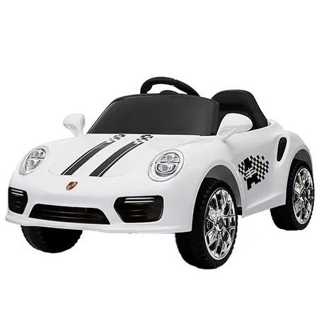 Auto Eléctrico Descapotable Blanco Coup Bebesit