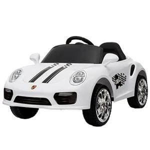 Auto Eléctrico Descapotable Blanco Coup Bebesit
