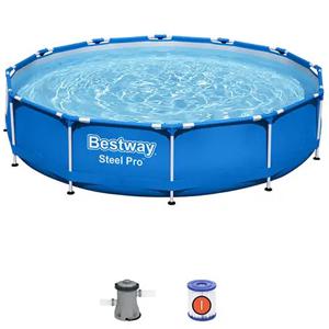 Piscina Estructural Bestway Steel Pro 366 CM x 76 CM + Filtro