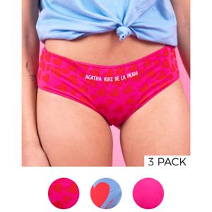 Pack 3 Calzones Pantaleta Mujer Agatha Ruiz De La Prada