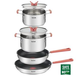 Set Bateria De Cocina 6 Piezas Optispace Tefal