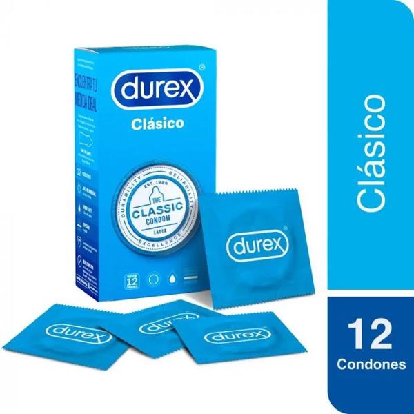 Durex Clasico x 12 Unidades
