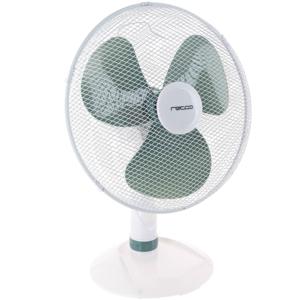 Ventilador De Mesa Recco 16" Blanco/Gris