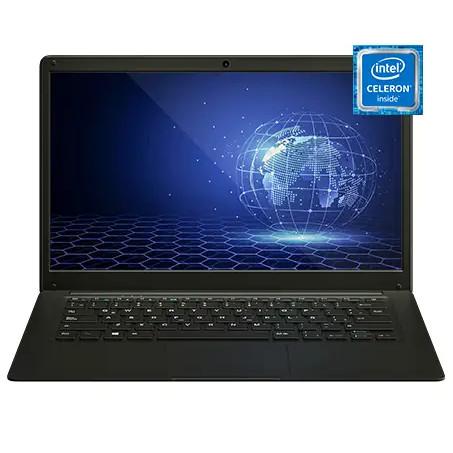 Notebook Hyundai 14.1" HD Intel Celeron N4020 4GB RAM 128GB SSD