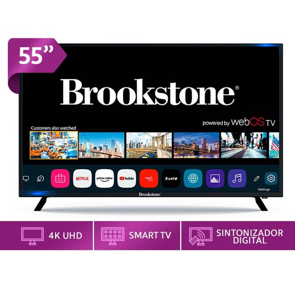 Led Brookstone 55'' 4k Smart Web Os