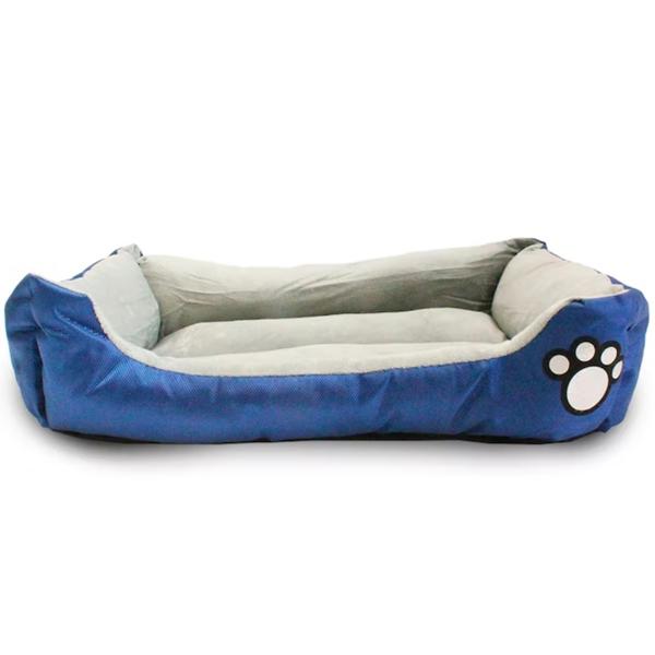 Cama Mascota Patita Chiporro 50 Cm Azul