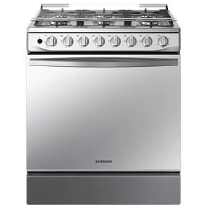 Cocina A Gas Samsung 6 Quemadores 128 Litros Espejada