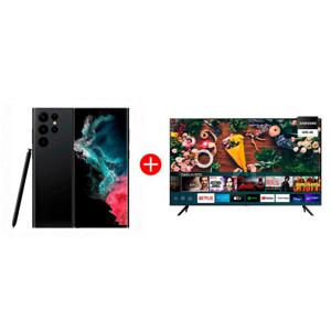 Combo Samsung Galaxy S22 Ultra 128GB 6,8" Liberado + LED 50" Samsung 4K 2022