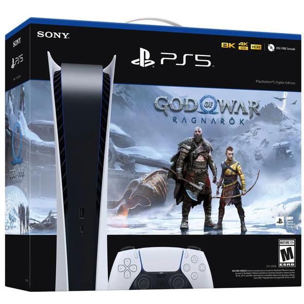 Consola PS5 Digital + God of War Ragnarok