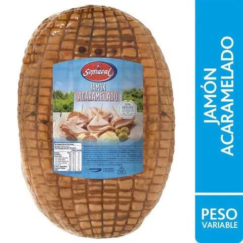 Jamón De Pavo Sopraval Acaramelado Granel 250g