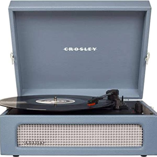 Tornamesa Voyager Bt Washed Blue Crosley