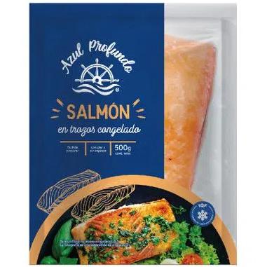 Salmón En Trozos Azul Profundo 500g