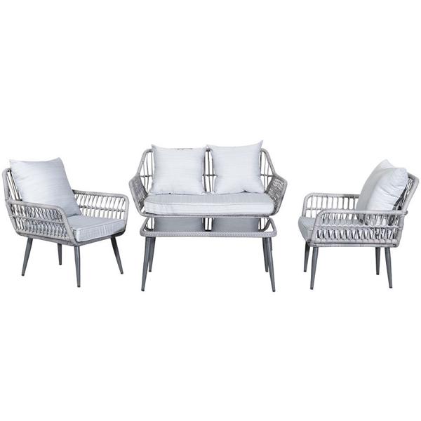 Juego De Terraza Casaideal BH-210576 / 4 Personas