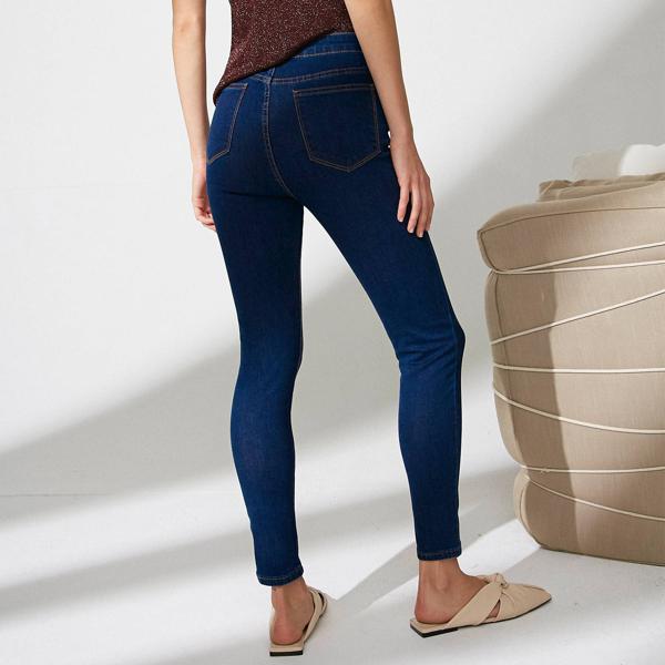 Jeans Skinny Tiro Alto Mujer Basement, Variedad De Tallas Y Colores -  Descuentoff
