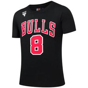 Polera Manga Corta Bulls Name And Number NBA