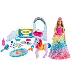 Muñeca Barbie Dreamtopia Unicornio Arcoiris