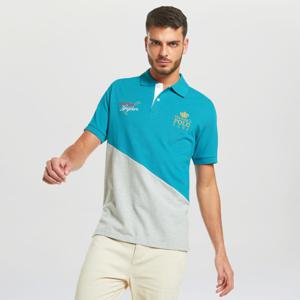 Polera Manga Corta Cuello Piqué Hombre The King's Polo Club