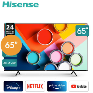 Led 65" Hisense 65A6H Ultra HD 4K Smart TV