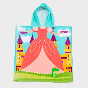 Toalla De Playa Infantil Con Capucha Princesa Mica Kids