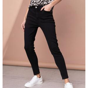 Jeans Skinny Tiro Medio Mujer Basement