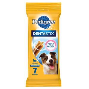 Pedigree Dentastix Snacks Perros Adultos Razas Medianas 7 Un, 180 g