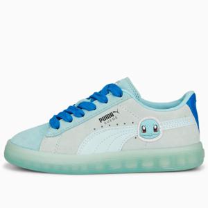 Zapatillas Infantiles Puma X Pokémon Suede Squirtle