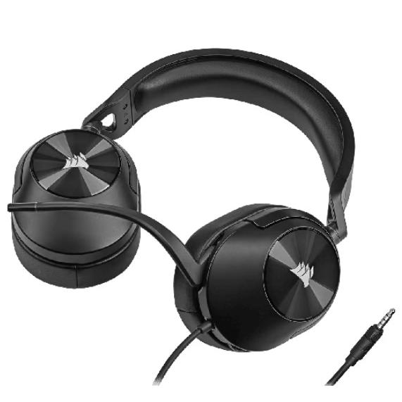 Audífonos Gamer Corsair HS55 Surround, Dolby Audio 7.1, USB, Carbon