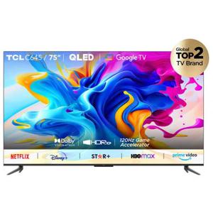QLED Smart TV 75" 4K C645 TCL