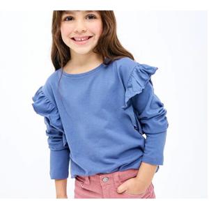 Polera Lisa Manga Larga Vuelitos Niña Tribu