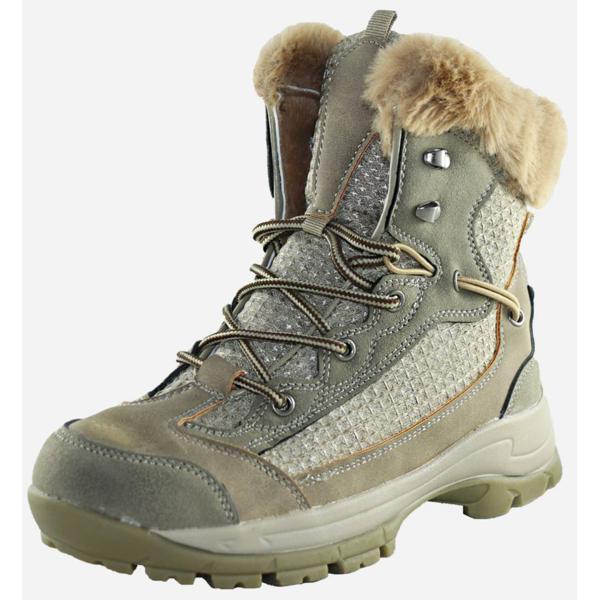 Botin furry Khaki Danicolle
