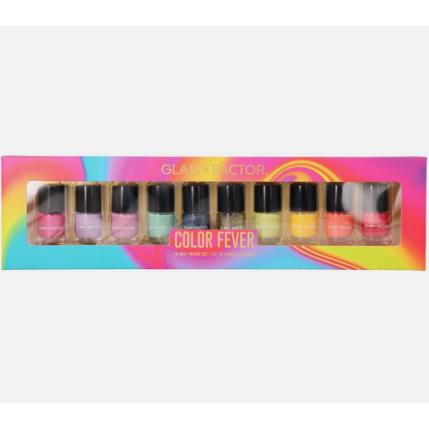 Set De Esmaltes Color Fever Glam Factor