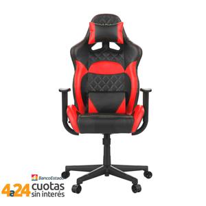 Silla Gamer Zelus E1 Black/Red Gamdias Carga Max 200 Kg