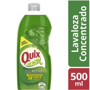 Lavaloza Limón Con Bio Activos Concentrado 500 ml Quix