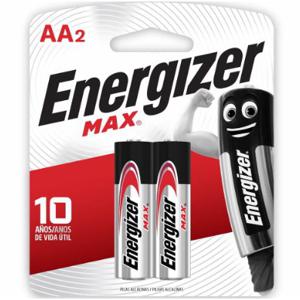 Pilas Alcalinas AA, 2 Un Energizer