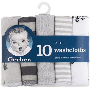 Toalla Para Bebé 10 Unidades Gerber