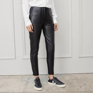Pantalón Skinny Tiro Medio Zero Cuero Mujer Basement