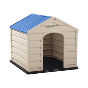 Casa Para Perro Grande Techo Azul Rimax