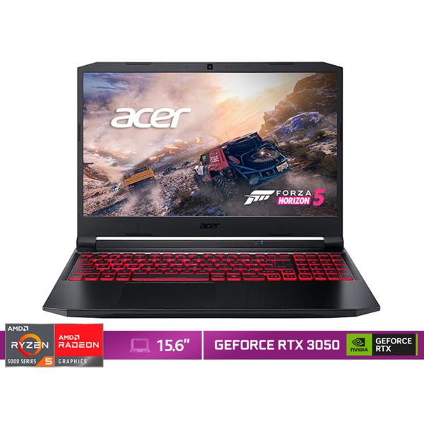 Acer Nitro 5, Ryzen 5, 16gb Ram, 512gb Ssd, 15.6" Fhd, Geforce Rtx3050