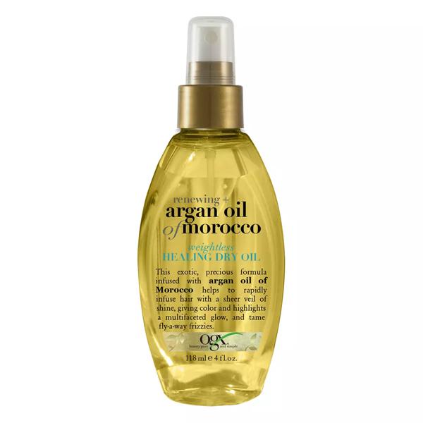 Ogx Renewing + Argan Oil Of Morocco Weightless Healing Dry Oil 4oz Spray