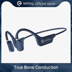 Sanag-auriculares A5X de Conducción Ósea Bluetooth, Sonido Estéreo 3D