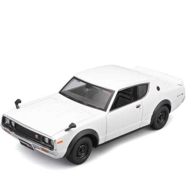 Auto Colección 1:24 1973 Nissan Skyline Blanco