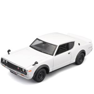 Auto Colección 1:24 1973 Nissan Skyline Blanco