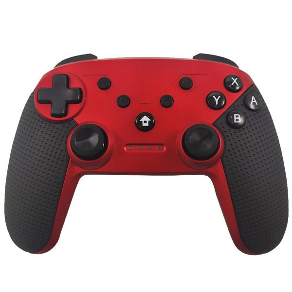 Control Bluetooth Pro Rojo With Nfc Modelo Hs-Sw520 Nintendo Switch