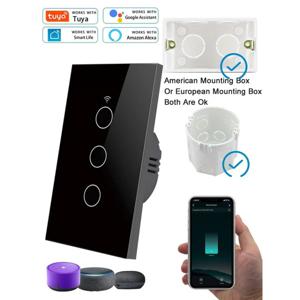 Interruptor De Luz Wifi, Compatible Con Alexa, Google Home, Tuya
