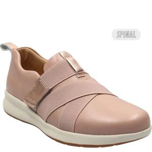 Zapatilla Cuero Mujer Spinal Elastic Hush Puppies