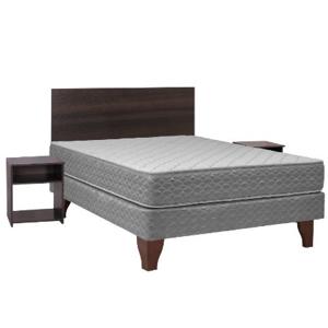 Cama Europea Apolo Black + Set Castilla 2 Plazas