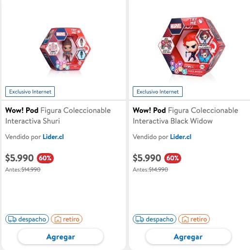 Variedad De Figuras Interactivas Wow Pod